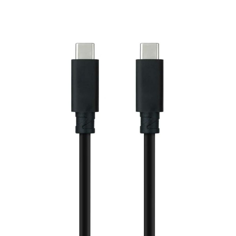 Câble USB-C NANOCABLE 10.01.4102 Noir 2 m (1 Unité)