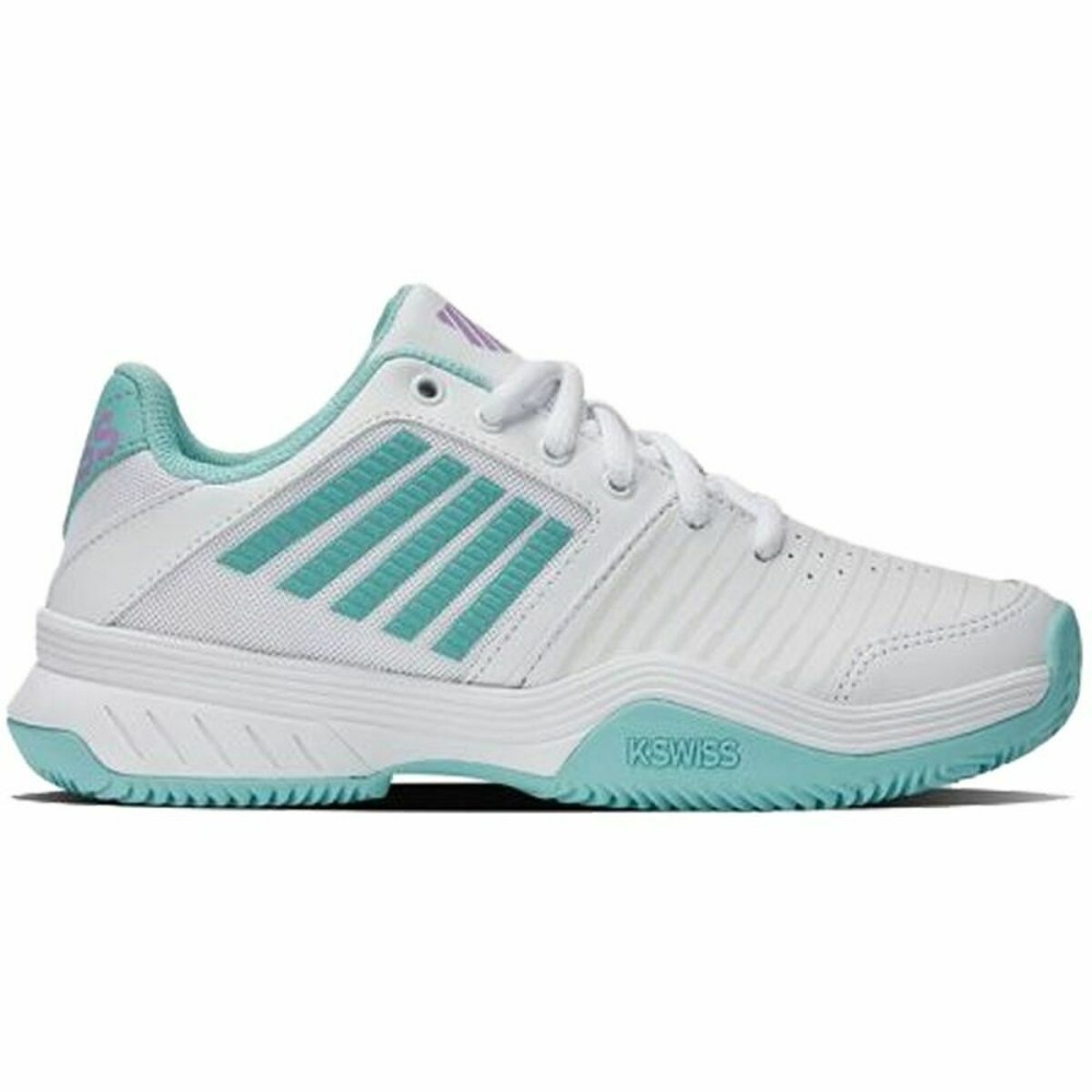 Chaussures de Padel pour Adultes Kswiss Court Express Hb Femme Blanc