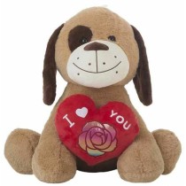 Jouet Peluche Amour Coeur Chien