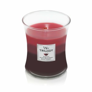 Scented Candle Woodwick Black Cherry 275 g