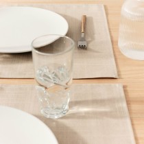 Set de table Belum Liso Beige 50 x 40 cm Lisse 2 Unités