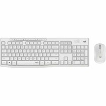 clavier et souris Logitech MK295 Blanc Qwerty Italien