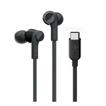 Kopfhörer mit Mikrofon Belkin G3H0002btBLK Schwarz