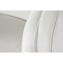 Siège DKD Home Decor Blanc Naturel Bois 91 x 80 x 78 cm