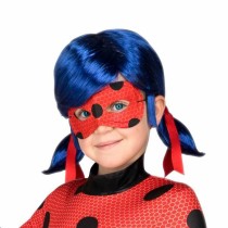 Perruques LadyBug Bleu Masque