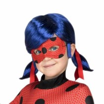 Perruques LadyBug Bleu Masque