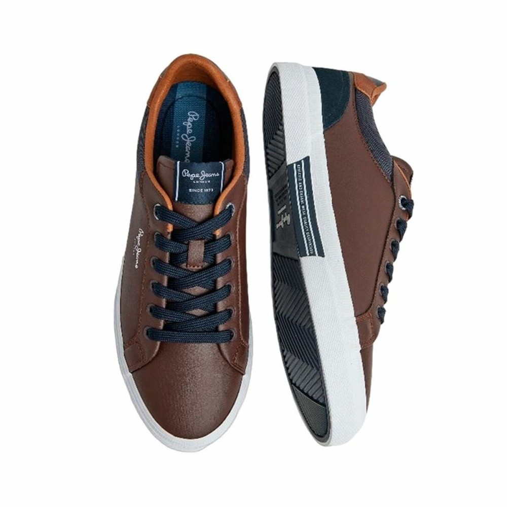 Men's Trainers Pepe Jeans Kenton Court Brown