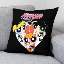 Kissenbezug Powerpuff Girls Powerpuff B Schwarz Bunt 45 x 45 cm