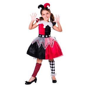 Costume for Children My Other Me Harlequin 5-6 Years Red