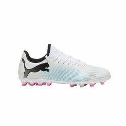 Multinocken-Fußballschuhe für Kinder Puma Future 7 Play MG Weiß