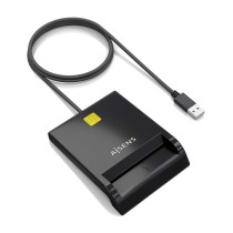 Lecteur de Cartes Externe DNI Aisens ASCR-SN06-BK Noir