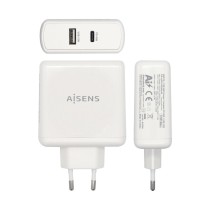 Chargeur Voiture Mur Aisens ASCH-2PD45A-W Blanc 57 W USB-C (1 Unité)