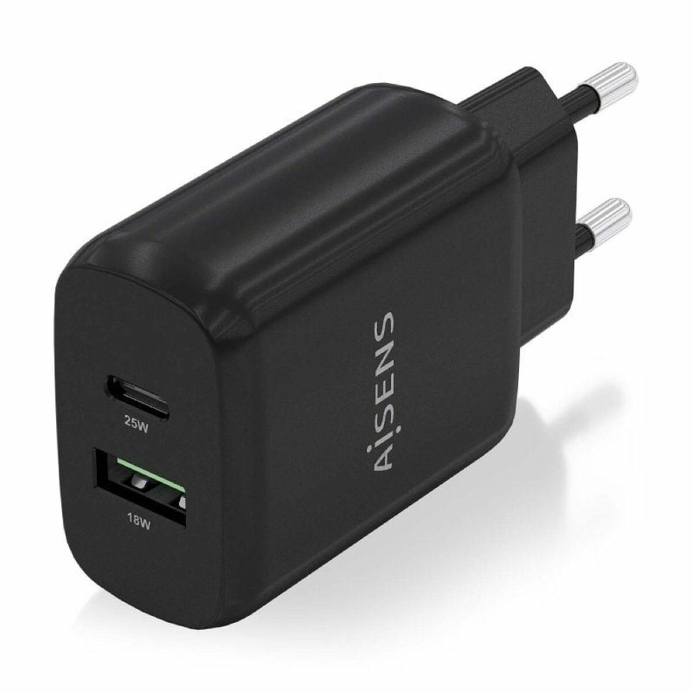 Chargeur mural Aisens A110-0759 Noir 25 W (1 Unité)