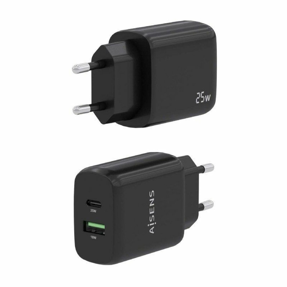 Chargeur mural Aisens A110-0759 Noir 25 W (1 Unité)