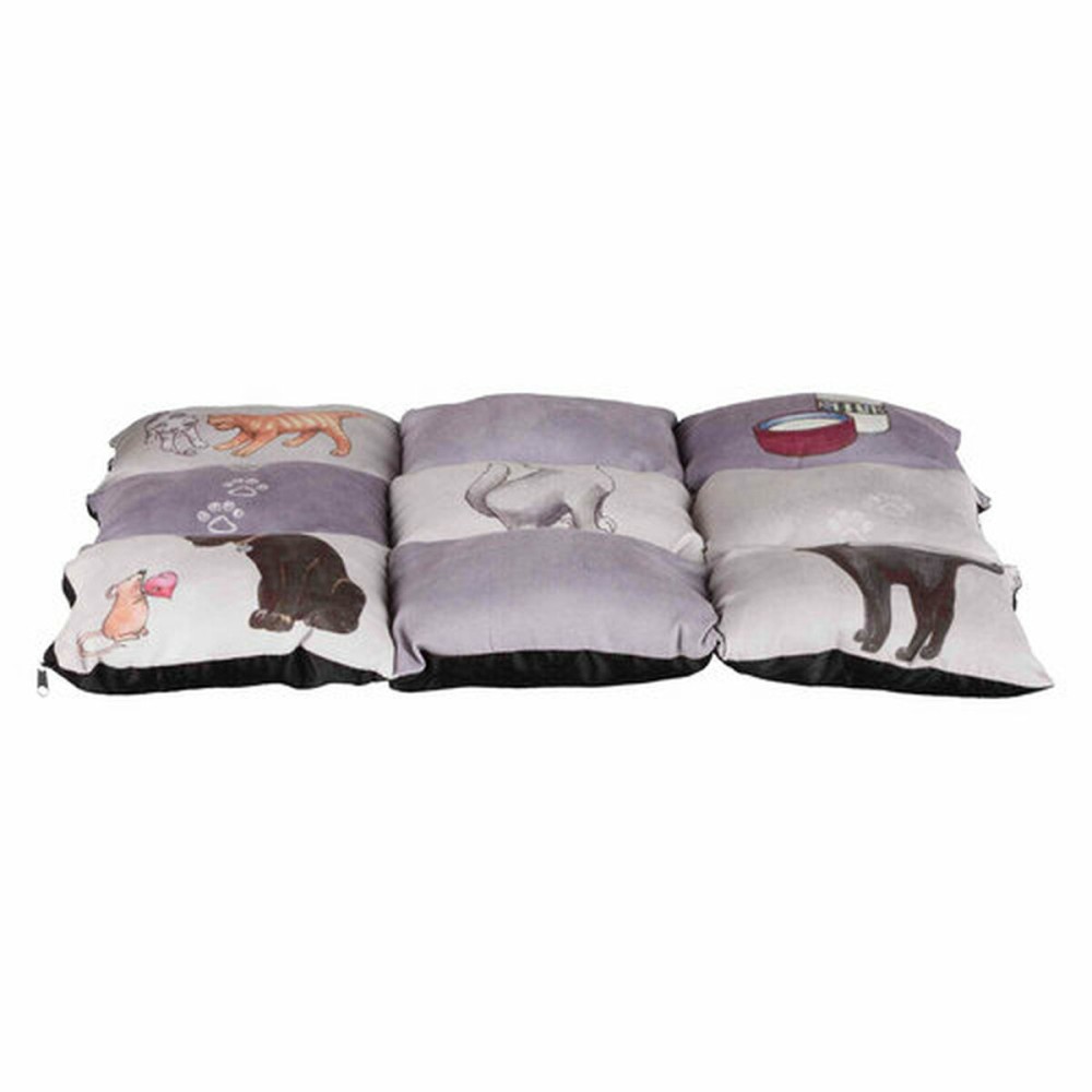 Lit pour chien Trixie Gris 55 × 45 cm Patchwork