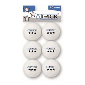 Balls Atipick RQP40404 Ping Pong (6 pcs)