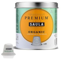 Capsules de café avec étui Saula COMPOSTABLE ECOLOGICO (20 Unités)