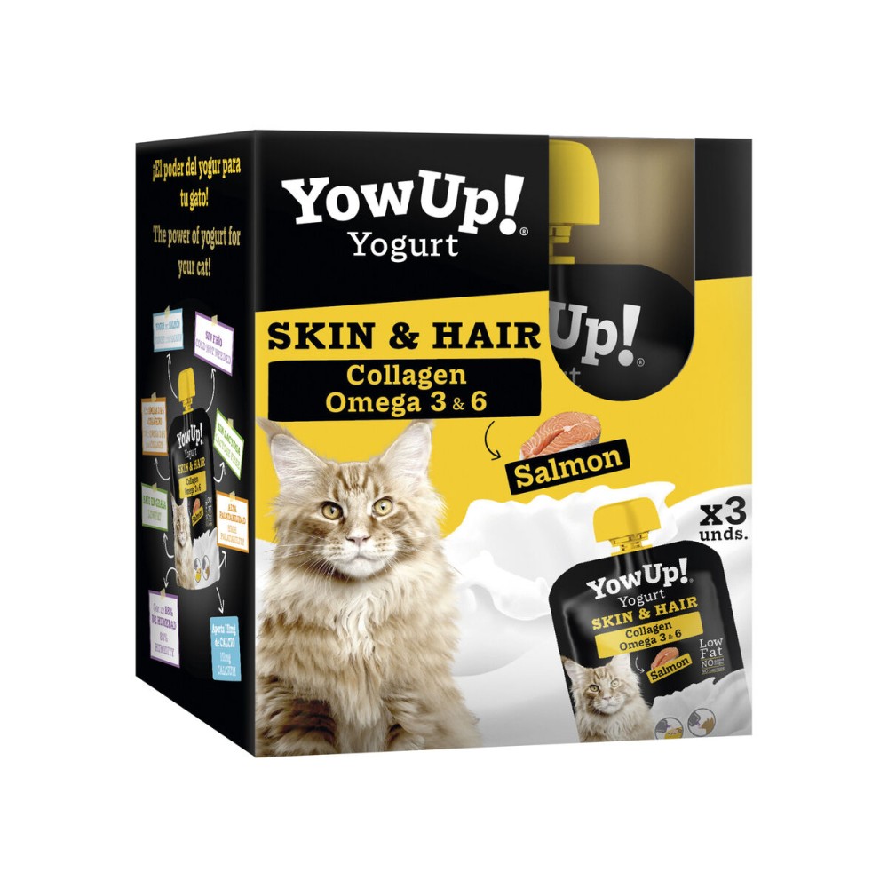 Cat food YowUp Skin & Hair Salmon 3 Units