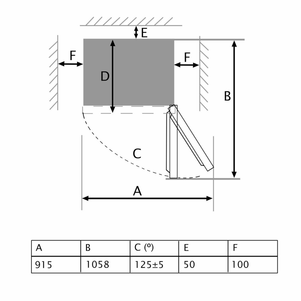 Mini-Kühlschrank Cecotec Bolero CoolMarket TT 107 Stahl 107 L