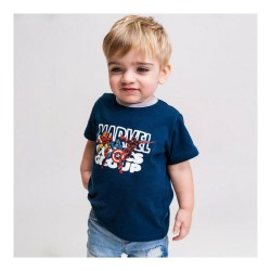 Kurzarm-T-Shirt für Kinder Marvel Grau 2 Stück