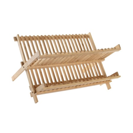 Égouttoir Pliable de Cuisine DKD Home Decor 42 x 27,5 x 38 cm Naturel