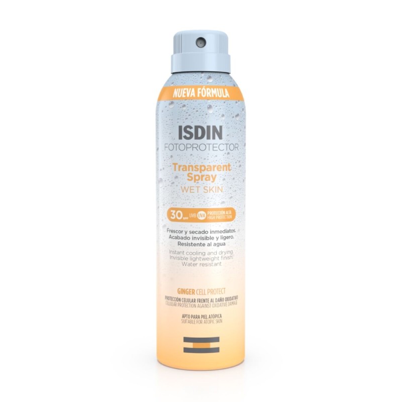 Crème Solaire pour le Corps en Spray Isdin Spf 30 250 ml