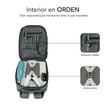 Laptop Backpack Subblim SUB-BP-3EAP100 Grey