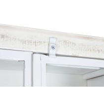 Étagère DKD Home Decor Blanc Noir Métal Bois de manguier 170 x 45 x 200 cm