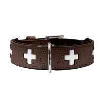 Collier pour Chien Hunter Swiss Marron Noir M 55 cm