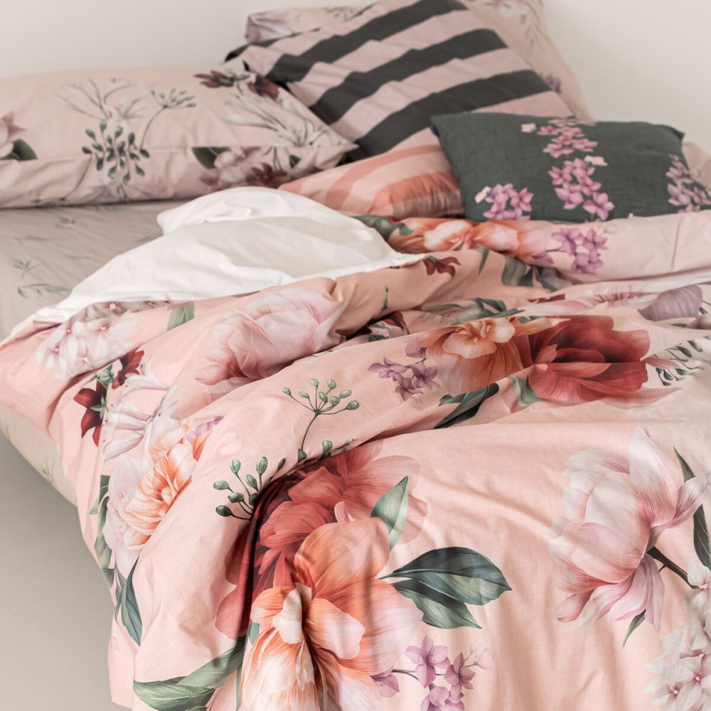 Housse de Couette HappyFriday Summer Floral Multicouleur 180 x 220 cm