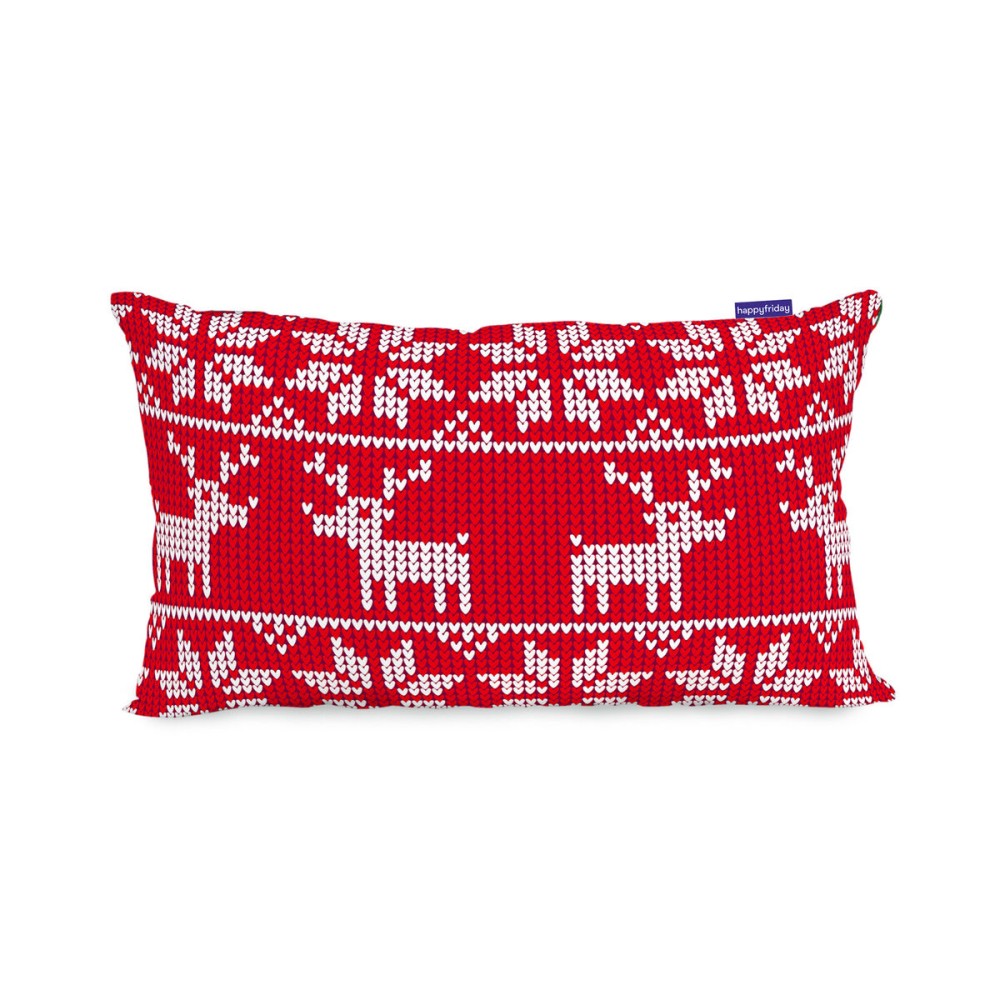 Housse de coussin HappyFriday XMAS Multicouleur 50 x 30 cm