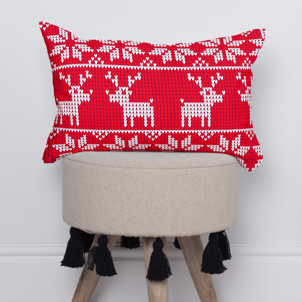 Housse de coussin HappyFriday XMAS Multicouleur 50 x 30 cm