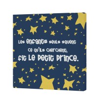 Leinwand HappyFriday LE PETIT PRINCE Bunt 28 x 3 x 28 cm