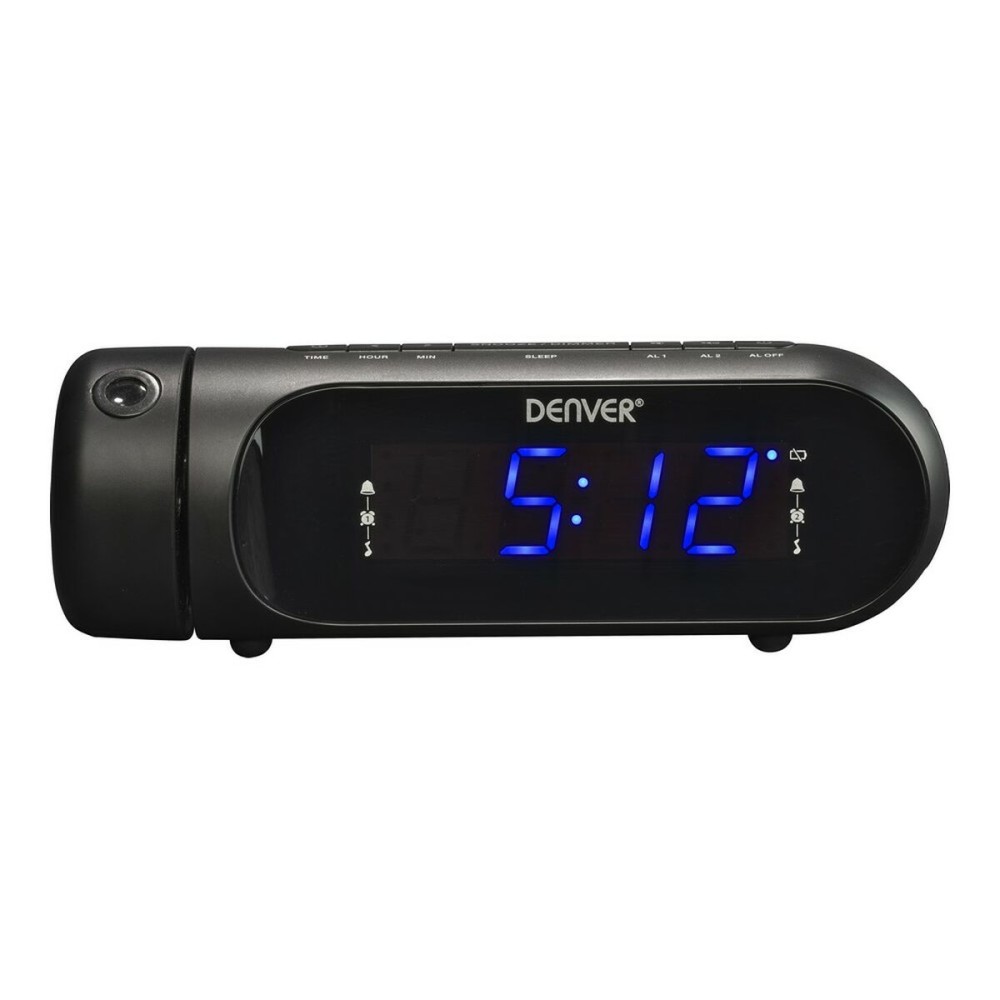 Clock-Radio FM Denver Electronics CPR-700 Black