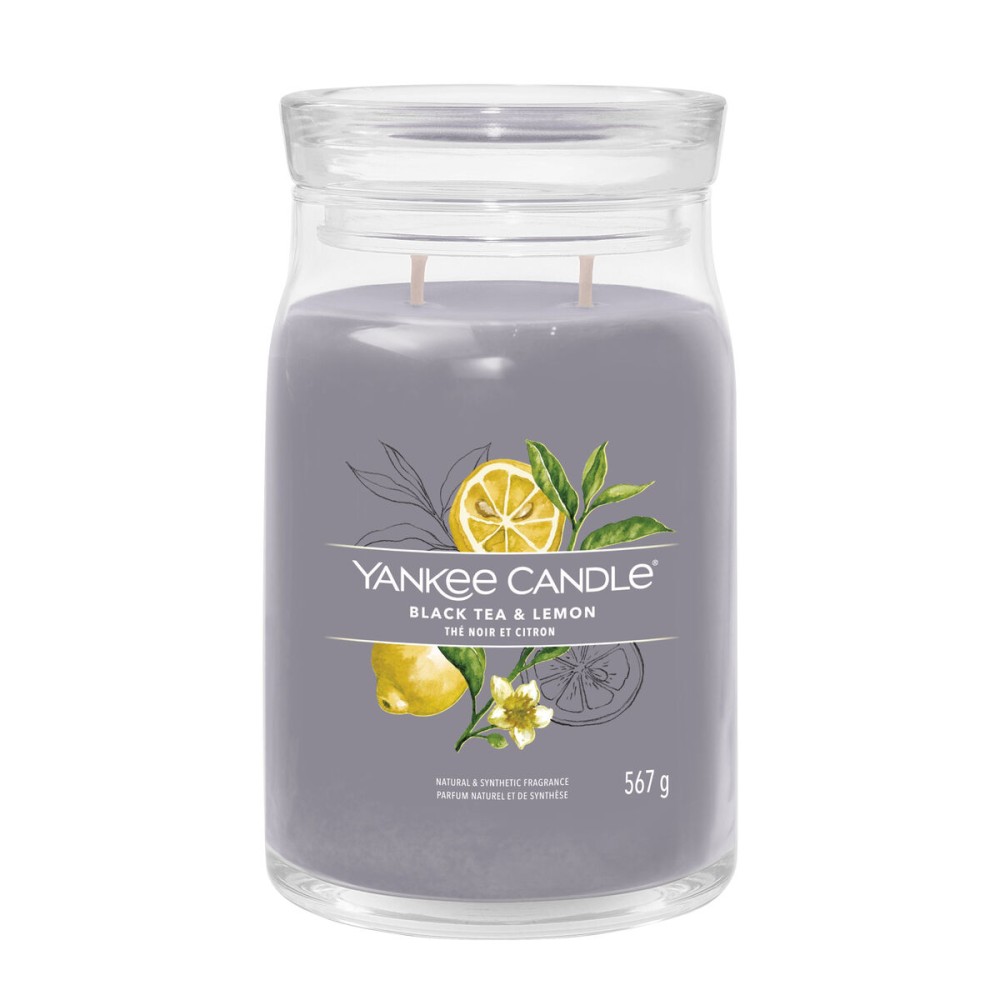 Scented Candle Yankee Candle Lemon Black Tea 567 g