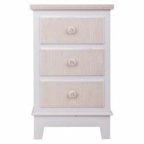 Nightstand Alexandra House Living White 30 x 64 x 40 cm