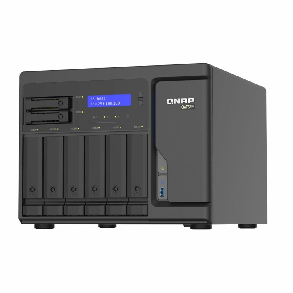 NAS-Netzwerk-Speicher Qnap TS-h886 Schwarz