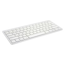 Bluetooth-Tastatur Ewent EW3161 Weiß Silberfarben