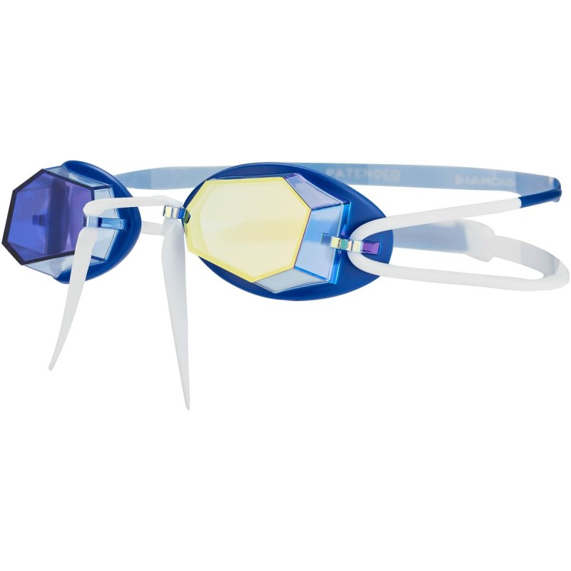 Schwimmbrille Zoggs Diamond Mirror Blau Weiß Einheitsgröße