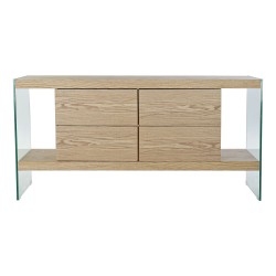 Anrichte DKD Home Decor Kristall Holz MDF (160 x 45 x 80 cm)