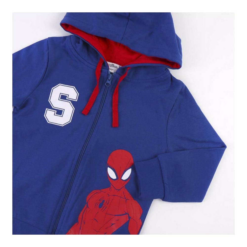 Kinder-Trainingsanzug Spider-Man Blau