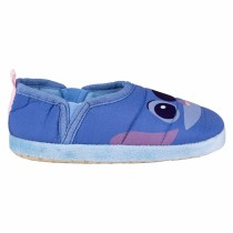 House Slippers Stitch Blue