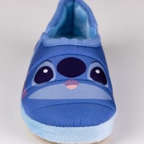 House Slippers Stitch Blue