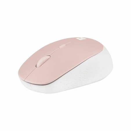 Schnurlose Mouse Natec Harrier 2 Weiß Rosa 1600 dpi