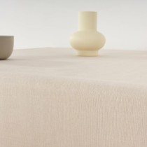 Tablecloth Belum Liso Beige 200 x 155 cm