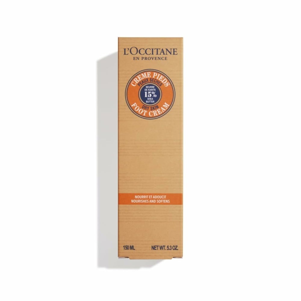 Feuchtigkeitsspendende Fusscreme L'Occitane En Provence KARITÉ 150 ml Karité 15 %