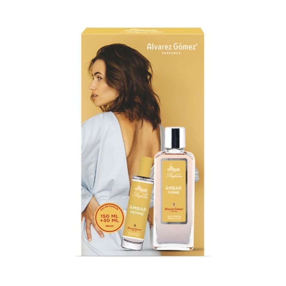 Women's Perfume Set Alvarez Gomez Ambar 2 Pieces