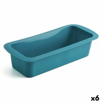 Moule amovible Quid Silik One Bleu Plastique (27,5 x 12 cm) (Pack 6x)