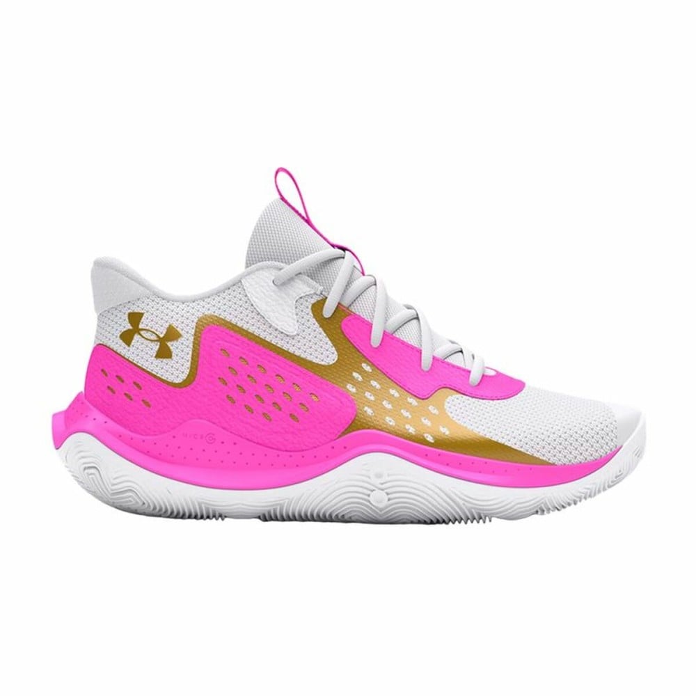 Basketballschuhe für Erwachsene Under Armour Jet '23 Weiß