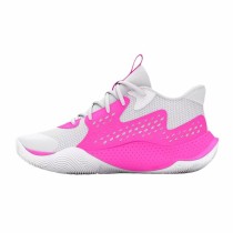 Basketballschuhe für Erwachsene Under Armour Jet '23 Weiß